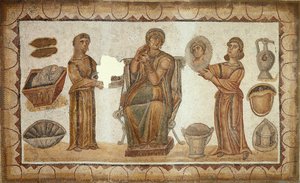 The Woman of Sidi Ghrib at Her Toilet by Roman